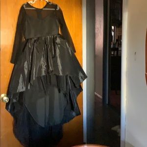 Black formal dress